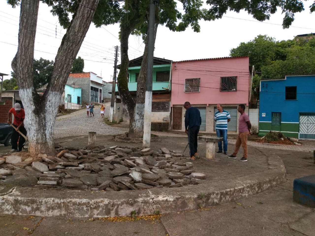 Praça da antiga Caixa d’água recebe reformas